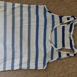 Cabi striped racerback Zazatank